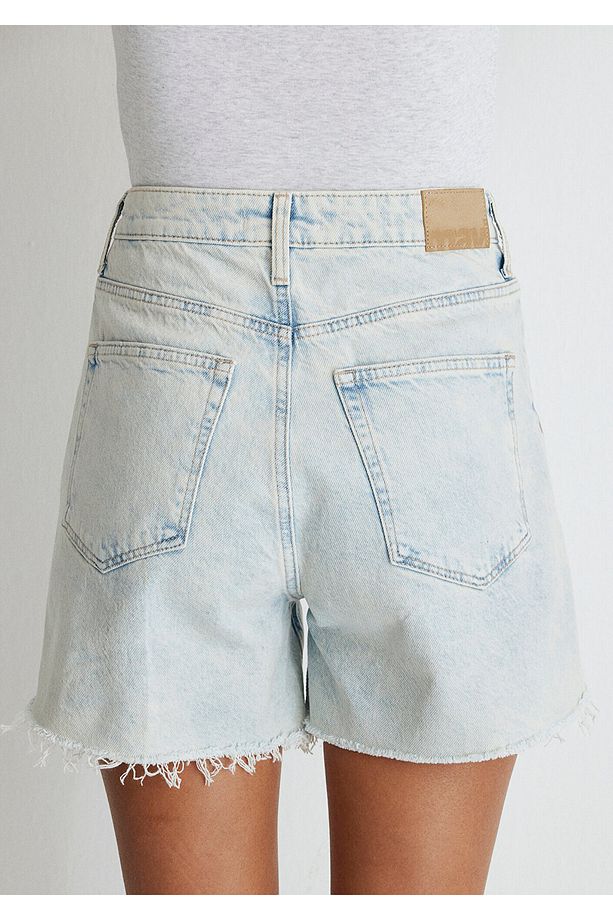 Millie 90lar Buz Mavi Jean Şort 1458987072 - 8