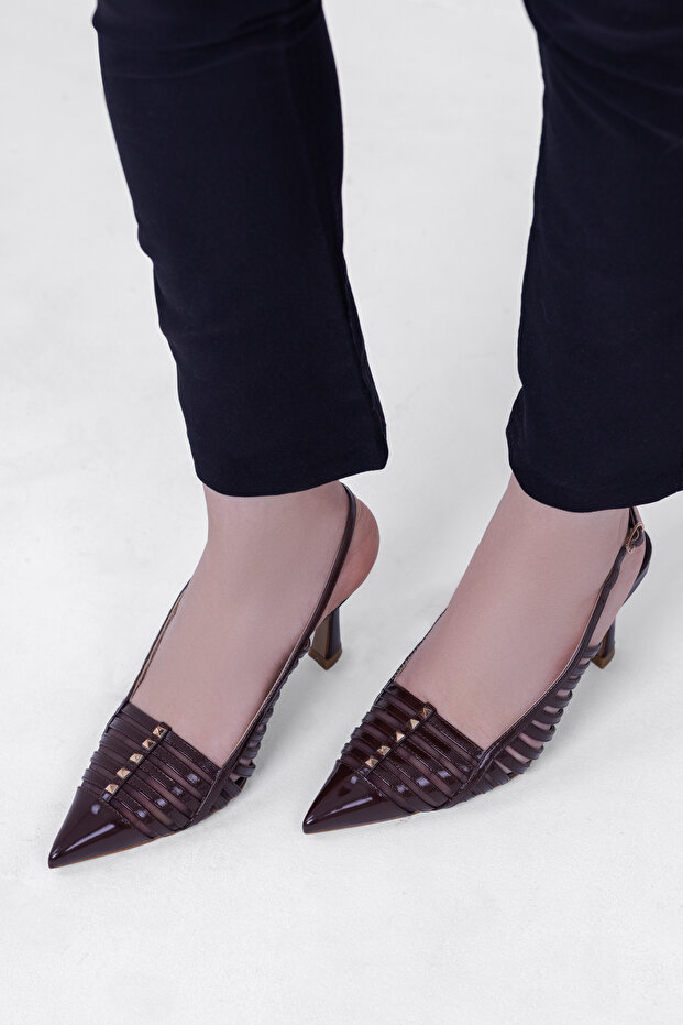 Rugan Topuklu Ayakkabı - Şık ve Cesur - 3