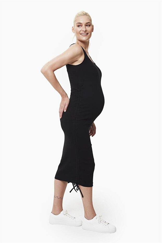 Bronte Fitilli Hamile Elbise - 7