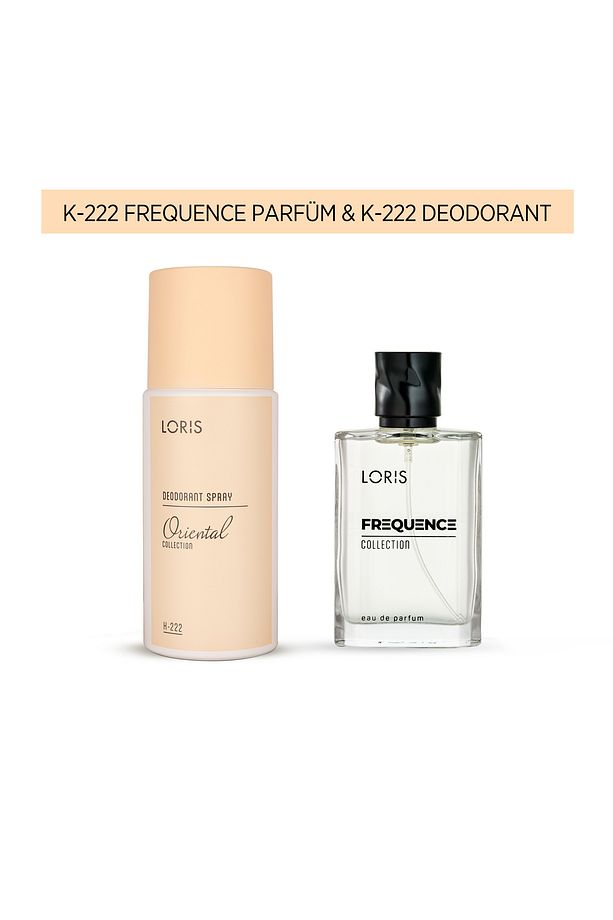 K-222 Frequence Kadın Parfüm 50 Ml & K-222 Kadın Deodorant 150 Ml - 1