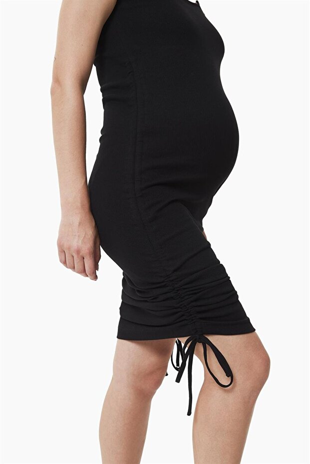 Bronte Fitilli Hamile Elbise - 1