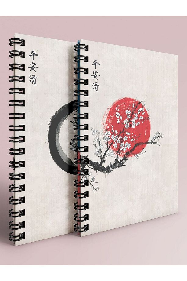 Kareli Ve Çizgili Defter Takımı - A5 - Çelik Spiral - 2x80 Sayfa - 1