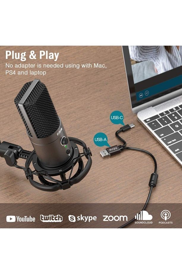 T683 - Usb Condenser Mıkrofon Kıt - 4