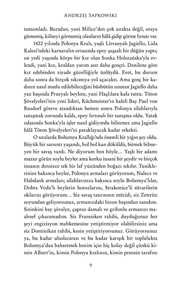 Deliler Kulesi - Hussit Üçlemesi 1| Andrzej Sapkowski - 8