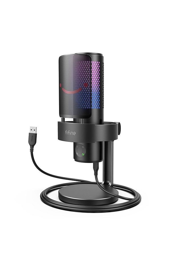 Ampligame A9 USB Oyuncu Yayıncı Bilgisayar Mikrofon - 1