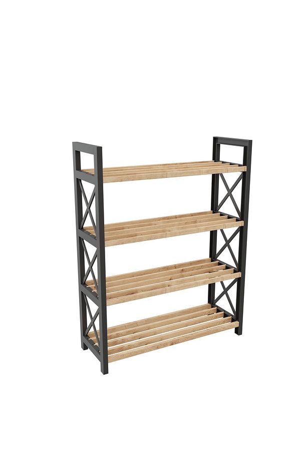 MASİF PLASTİK MDF AYAKKABILIK 4 KATLI - 8