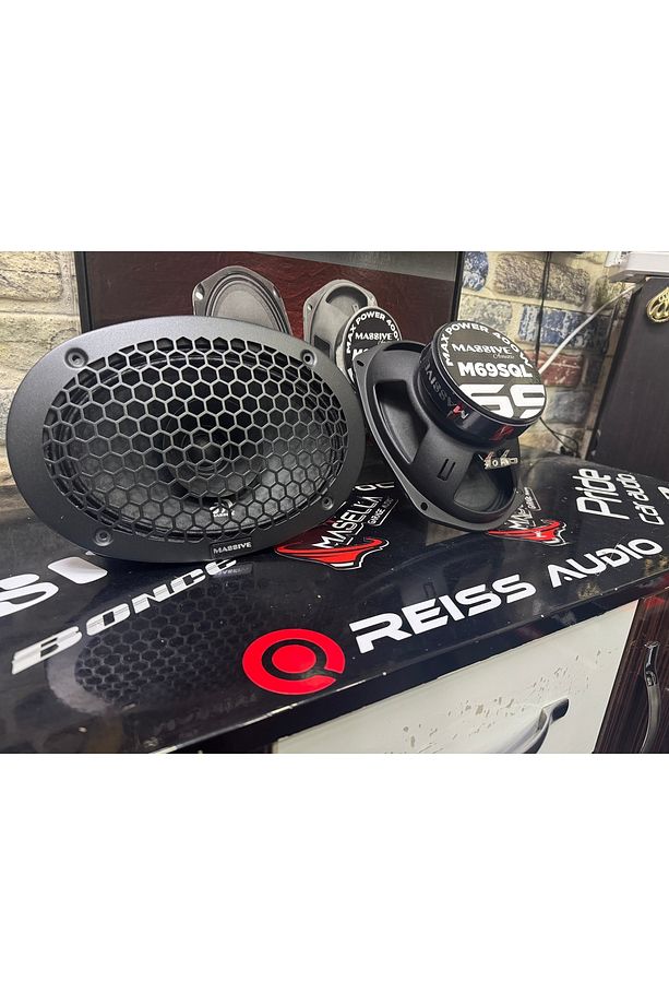 6x9 M69sql Oval Midrange Çift Değeri 800w 200 Rms Özel Sql Net Ses - 4