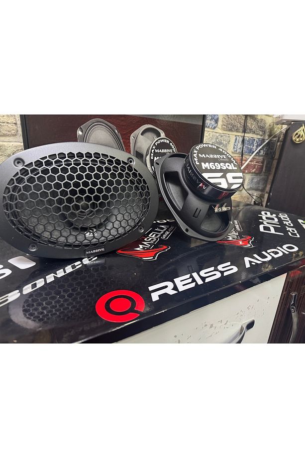 6x9 M69sql Oval Midrange Çift Değeri 800w 200 Rms Özel Sql Net Ses - 6