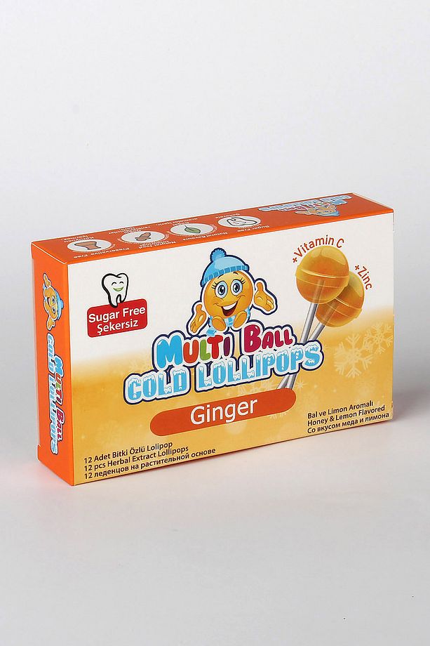 Cold ( Ballı /zencefil ) Lolipop 12 Adet - 3