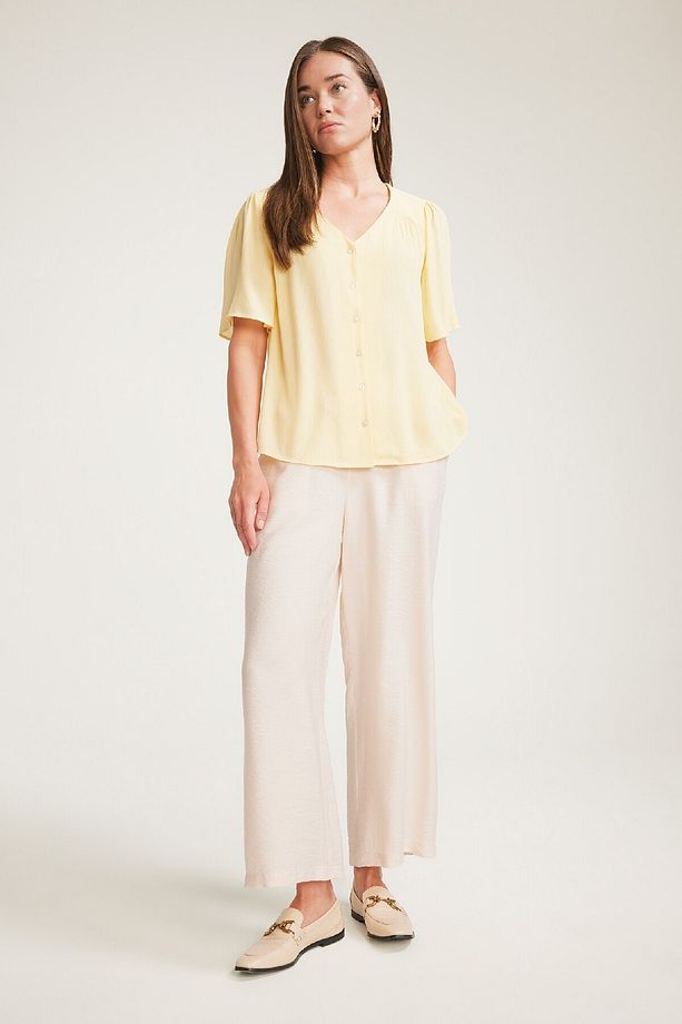 Regular Fit Cep Detaylı Geniş Paça Pantolon F0988AX25SM - 3