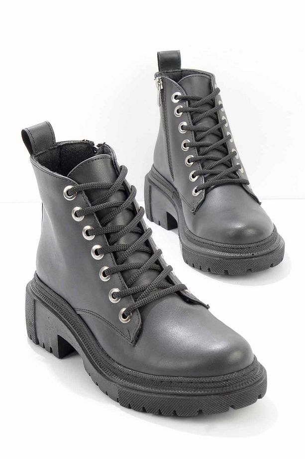 Siyah Kadın Bot & Bootie K02652100809 - 2