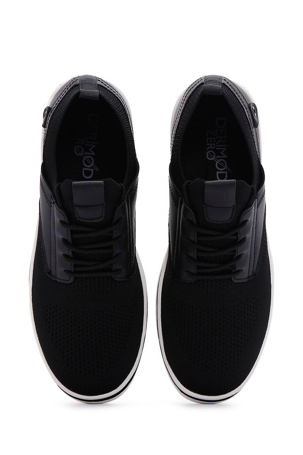 Zero Erkek Siyah Bağcıklı Sneaker 25sfd69036f - 6