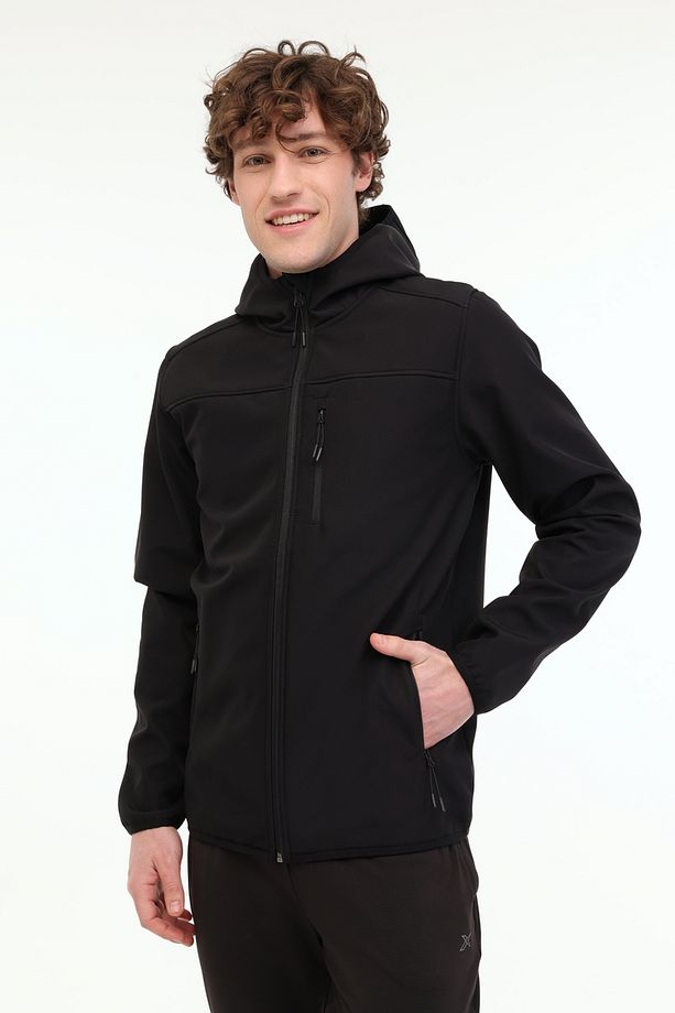 ML BASIC SOFTSHELL 5FX Siyah Erkek Softshell - 1