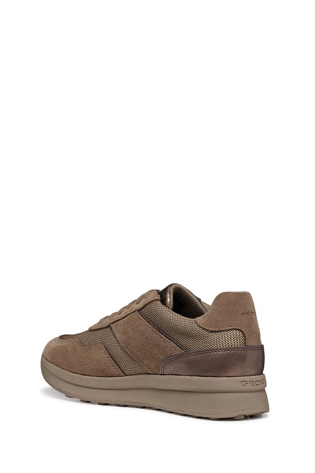 Kadın Vizon D Runntix Bağcıklı Sneaker D46rra022asc6029 - 4