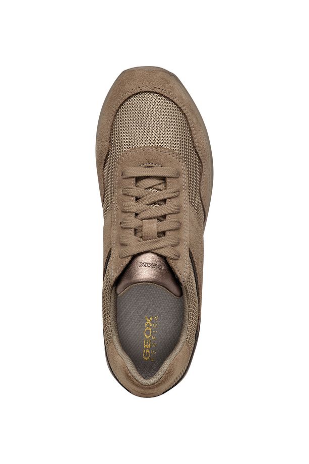 Kadın Vizon D Runntix Bağcıklı Sneaker D46rra022asc6029 - 5