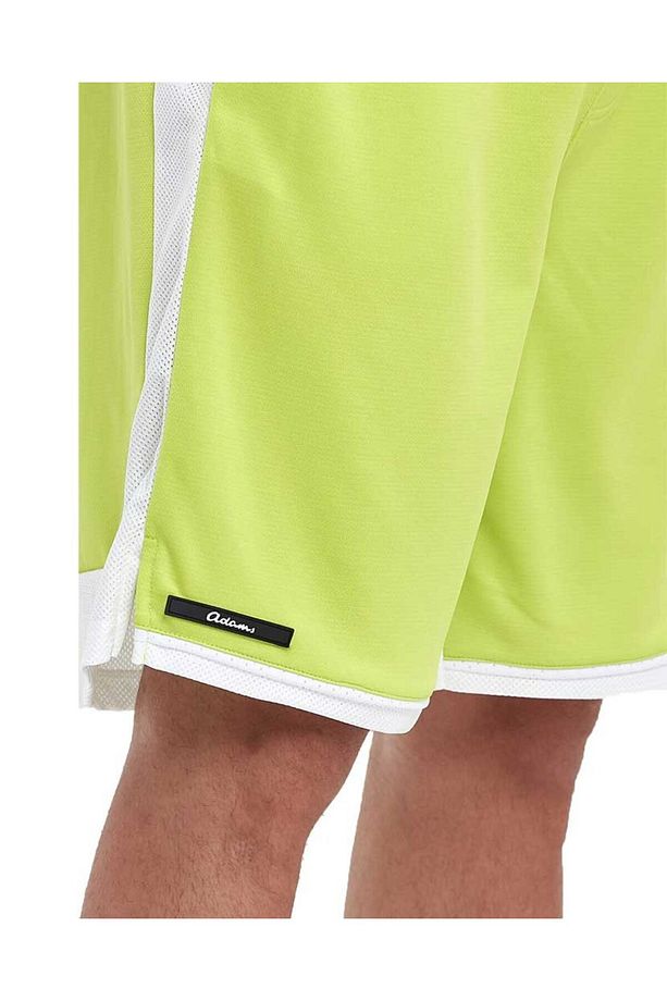 File Şeritli Jakarlı Polyester Erkek Spor Şort - 5