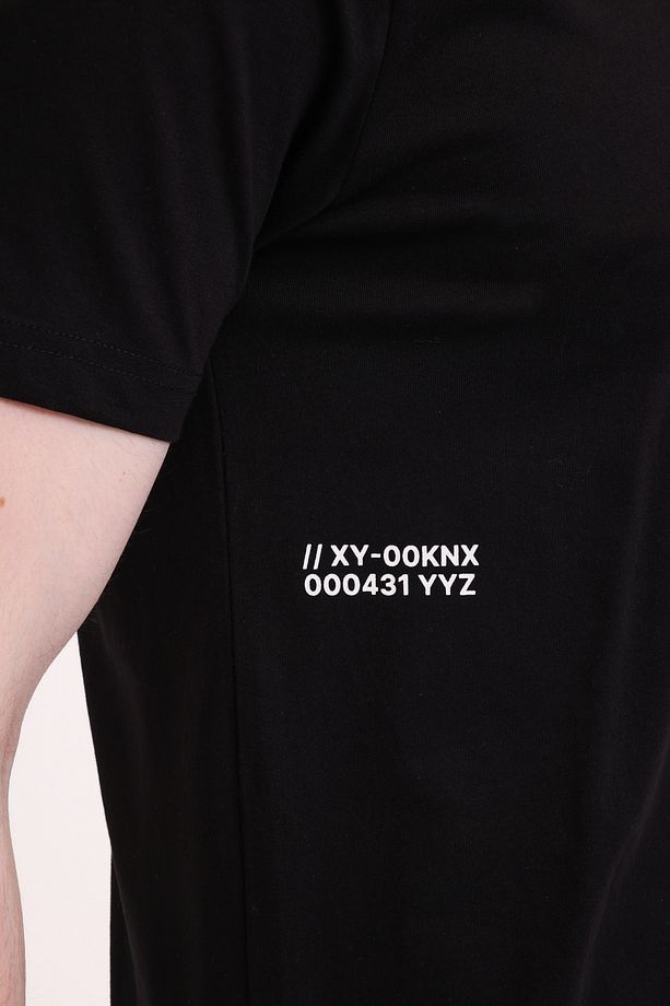 ML POWER 11SLG301 5FX Siyah Erkek Kısa Kol T-Shirt - 5