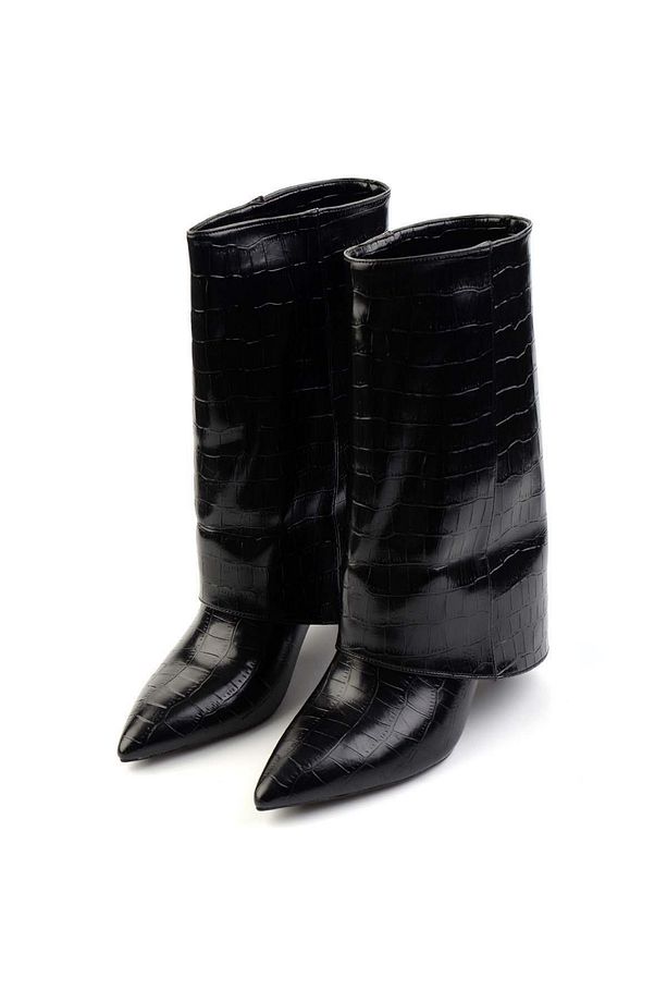 Siyah Kadın Bot & Bootie K02209021511 - 2