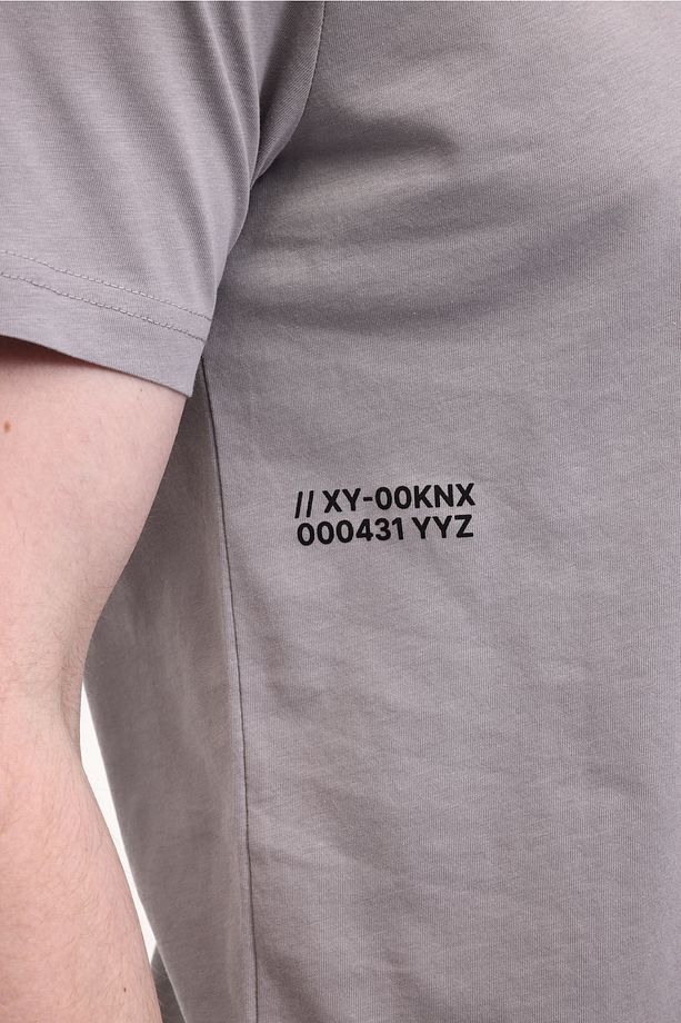 ml Power 11slg301 5fx Gri Erkek Kısa Kol T-shirt - 4