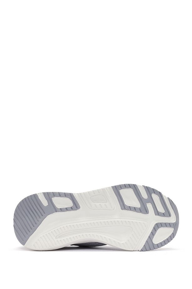 Zero Kadın Gri Bağcıklı Kalın Tabanlı Sneaker 25sfe49556f - 4