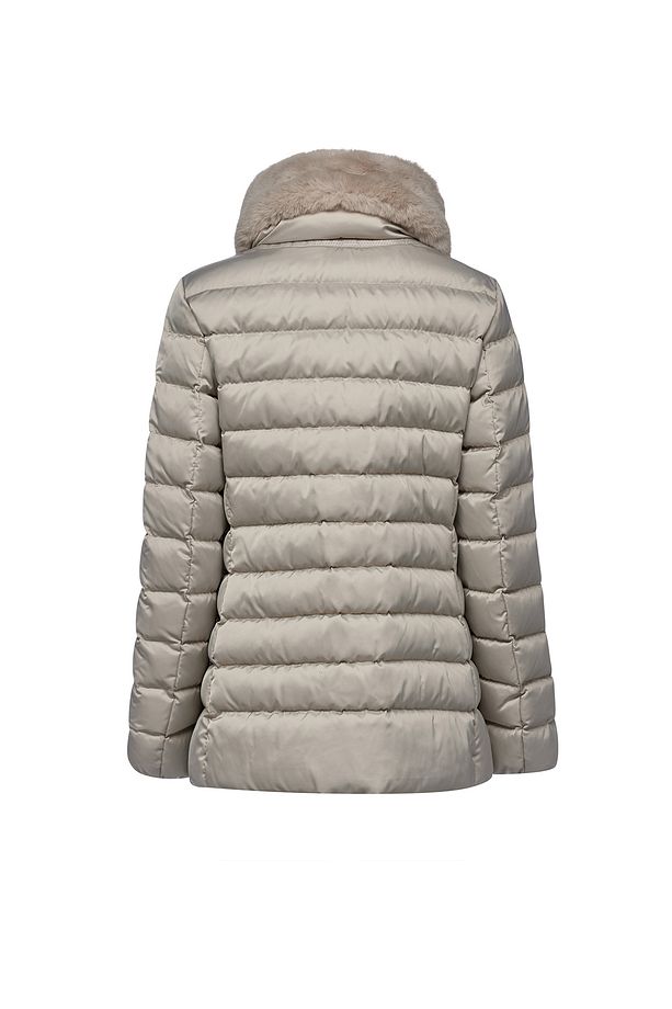 Kadın Bej Bettanie Kürk Detaylı Mont W4626tt3122f5025 - 6