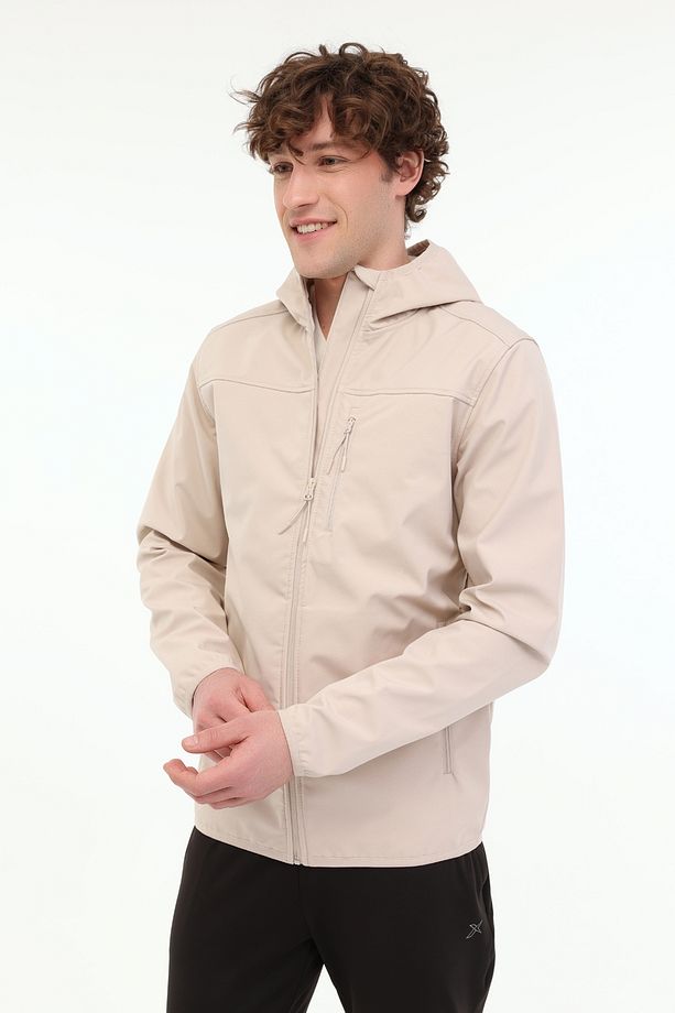 ML BASIC SOFTSHELL 5FX Bej Erkek Softshell - 1