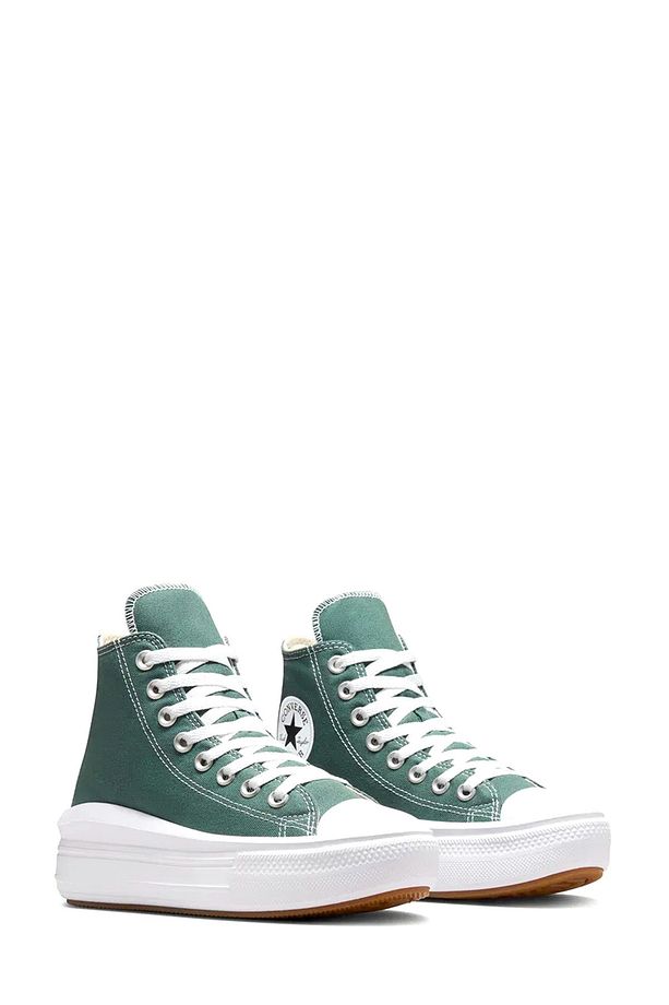 Chuck Taylor All Star Move Platform Kadın Yeşil Platform Sneaker - 2