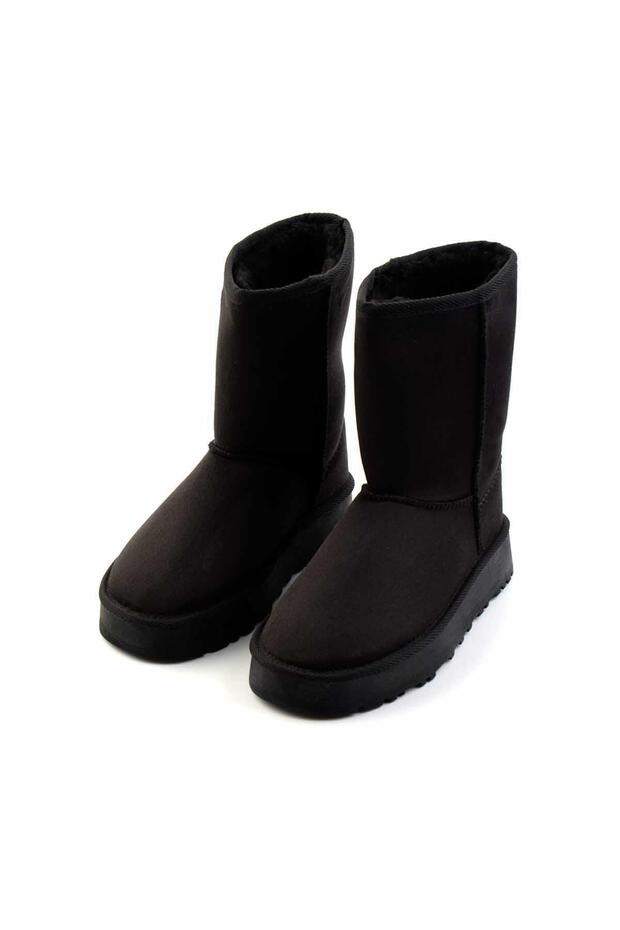 Siyah Kadın Bot & Bootie K02855115202 - 2