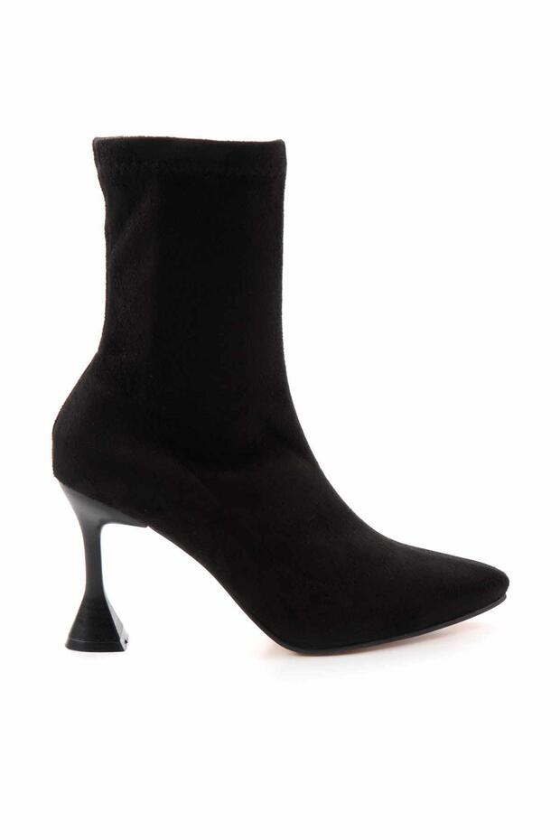 Siyah Kadın Bot & Bootie K02421188117 - 1
