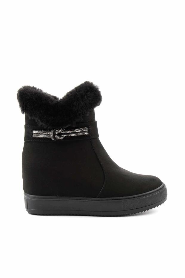 Siyah Kadın Bot & Bootie K02566044002 - 1