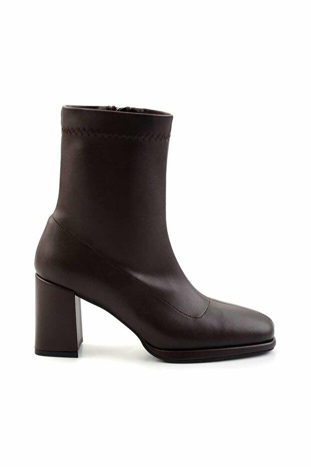 Kahve  Kadın Bot & Bootie K02527291209 - 1