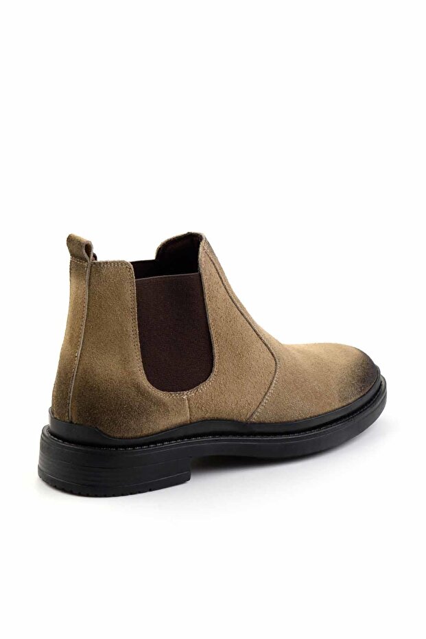 Kum Süet Hakiki Deri Erkek Bot & Bootie E02442055002 - 4