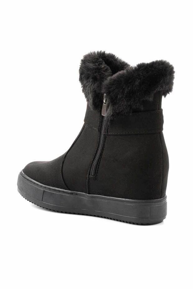 Siyah Kadın Bot & Bootie K02566044002 - 4