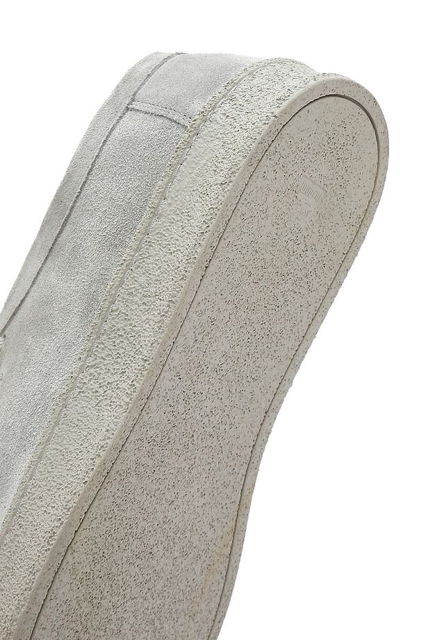 Erkek Gri Bağcıklı Süet Deri Casual Ayakkabı 25SFD630610 - 8