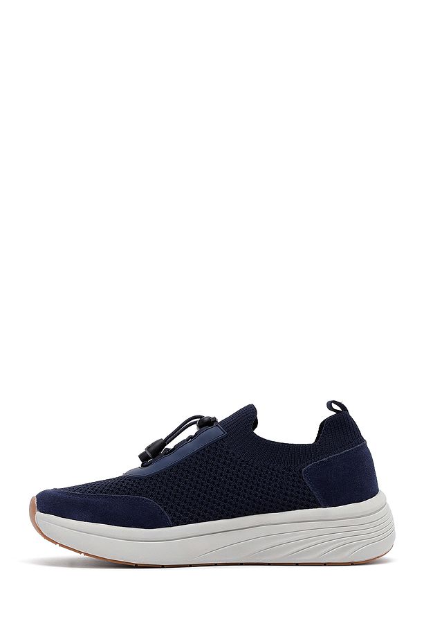 Zero Erkek Lacivert Kalın Tabanlı Kumaş Sneaker 25sfd69506f - 2