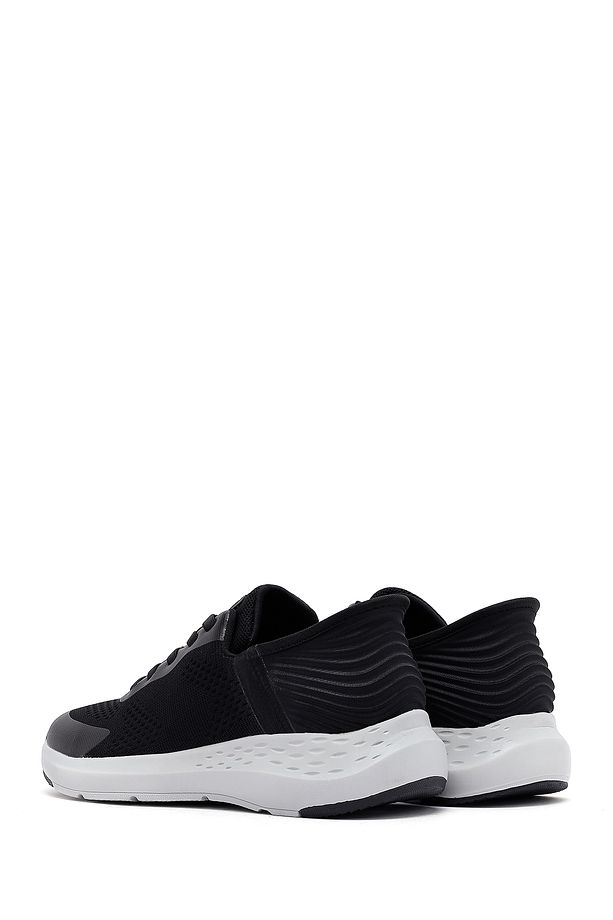 Zero Erkek Siyah Kalın Tabanlı Kumaş Sneaker 25sfd69486f - 5