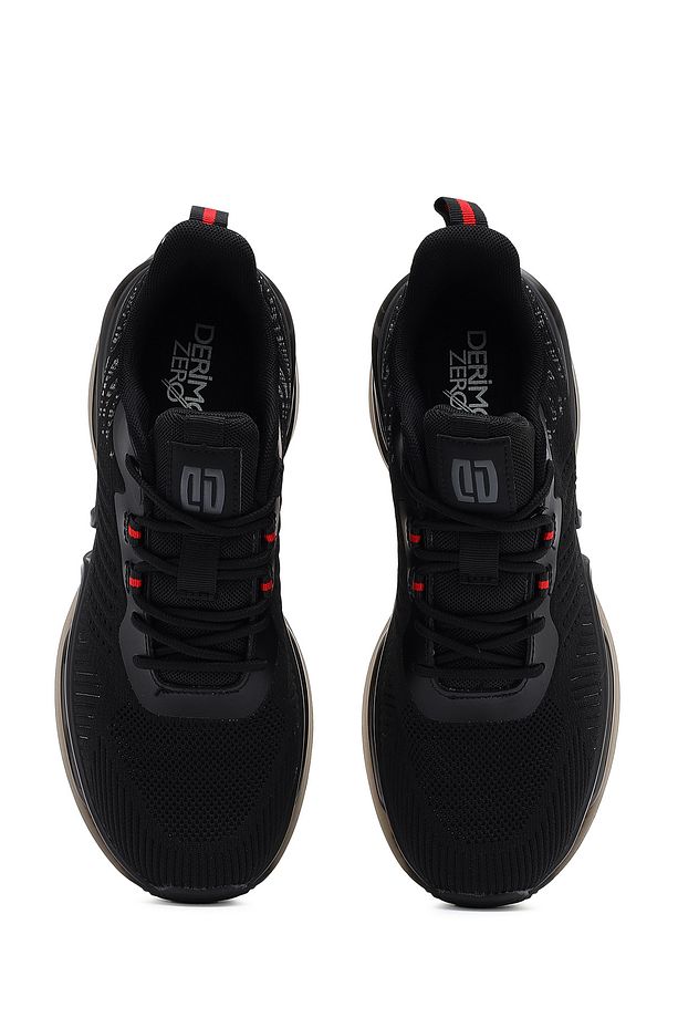 Zero Erkek Siyah Bağcıklı Kalın Tabanlı Sneaker 25sfd69446f - 7