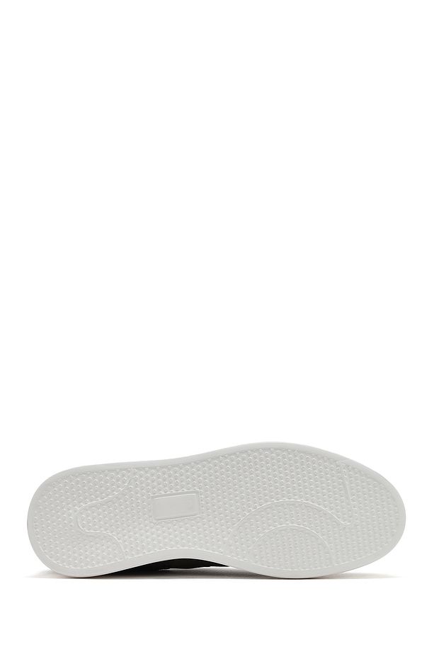 Erkek Haki Bağcıklı Nubuk Deri Sneaker 25SFD6104V3 - 4