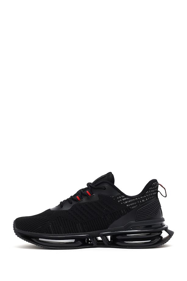 Zero Erkek Siyah Bağcıklı Kalın Tabanlı Sneaker 25sfd69446f - 2