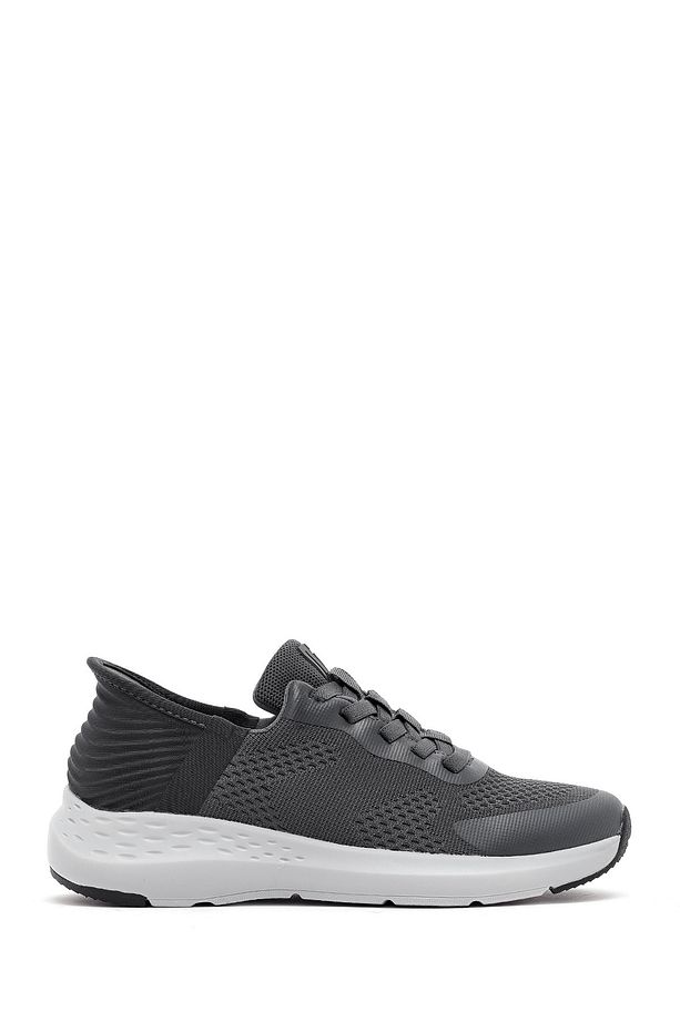 Zero Erkek Gri Kalın Tabanlı Kumaş Sneaker 25sfd69486f - 1
