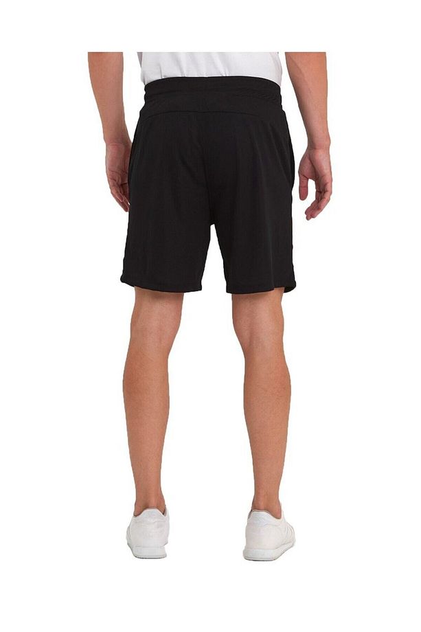 Siyah Polyester Erkek Spor Şort - 7