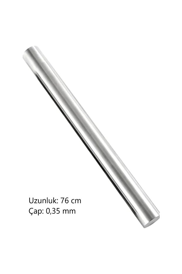 76 Cm Metal Oklava - 4