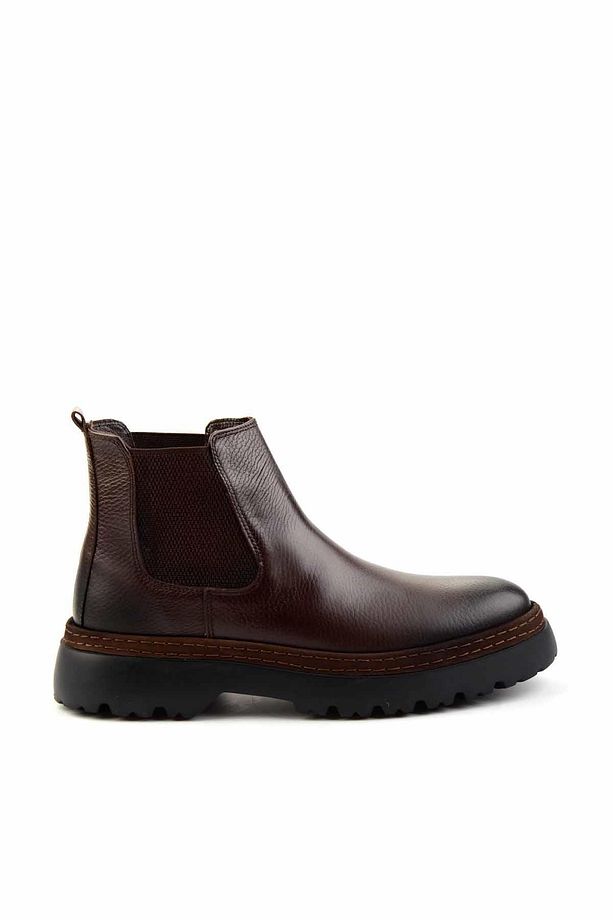 Kahve Leather Erkek Bot & Bootie E02011026640 - 1