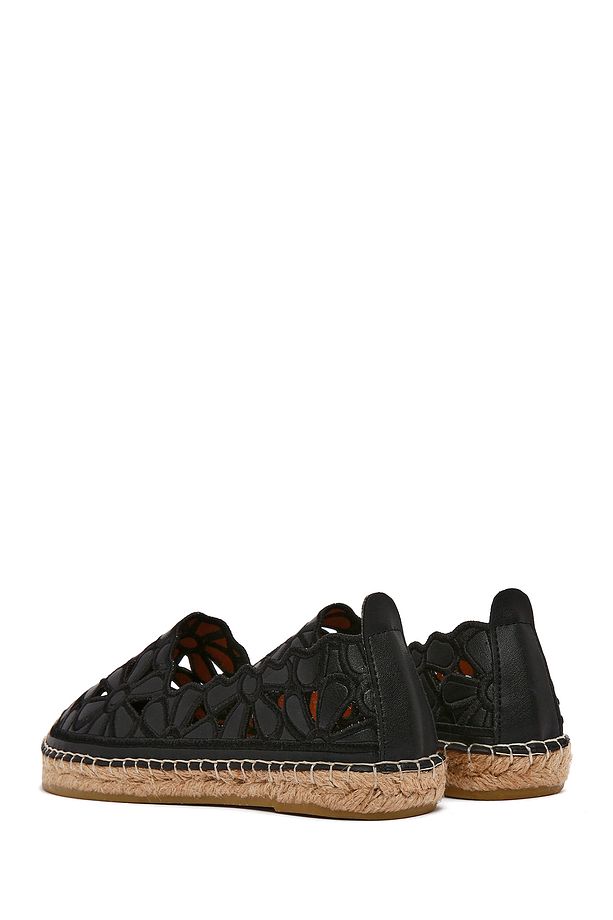 Kadın Siyah Espadril 25SFD205514 - 5