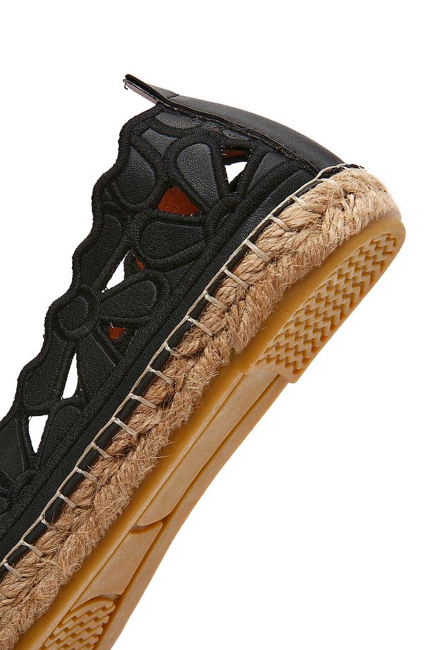 Kadın Siyah Espadril 25SFD205514 - 8