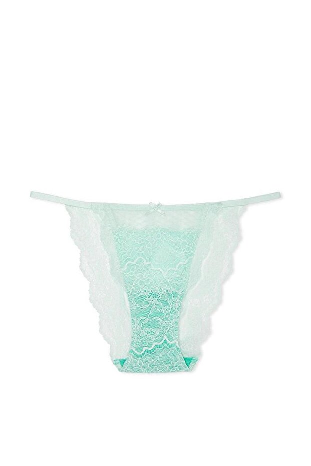 Dantelli String Bikini Külot - 3