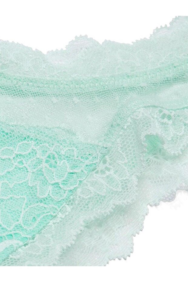 Dantelli String Bikini Külot - 4