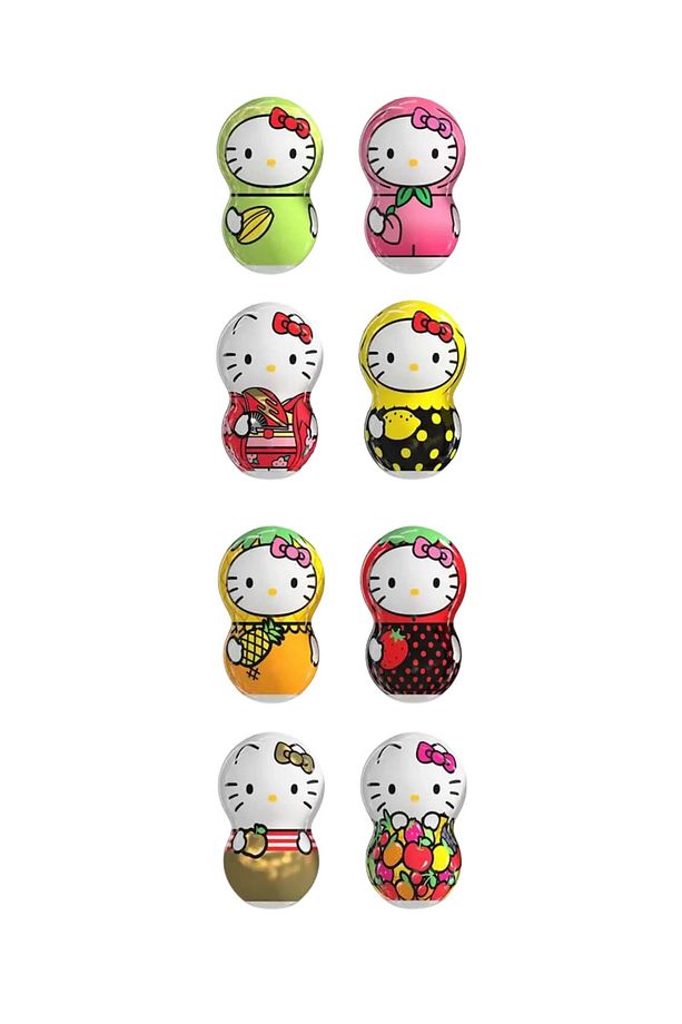 Unibon Hello Kitty Lisanslı Hacıyatmaz Oyuncak Figür Karakter Ve Şekerleme 5 Adet - 5