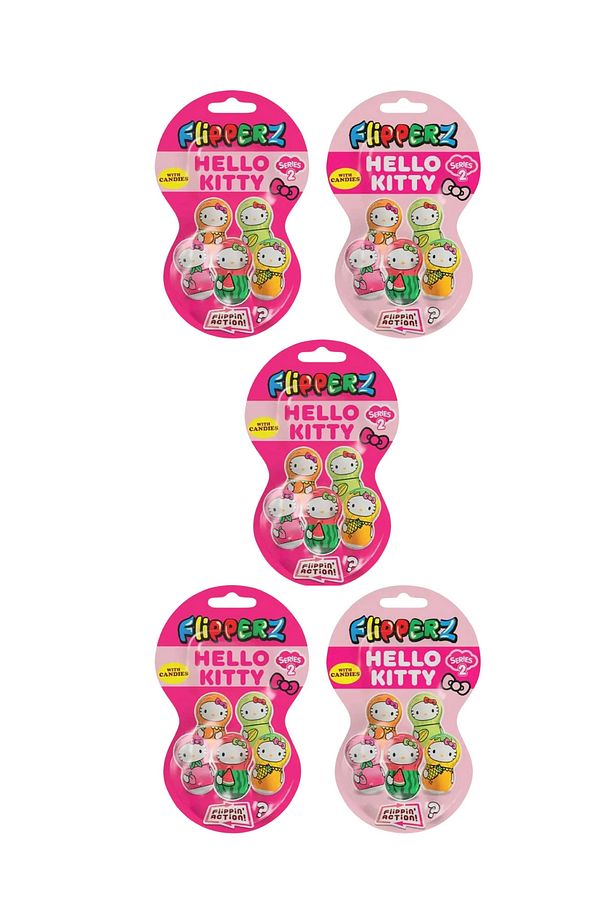 Unibon Hello Kitty Lisanslı Hacıyatmaz Oyuncak Figür Karakter Ve Şekerleme 5 Adet - 2