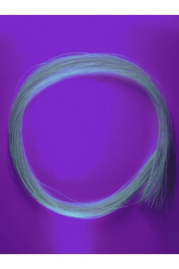 Mor Fosforlu Karanlıkta Parlayan Glow / Luminous, Ultraviyole (UV) Neon Poşet Çapari Simi - 4
